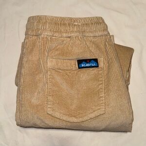 Kavu Women’s Tan Corduroy Cabincore Pants